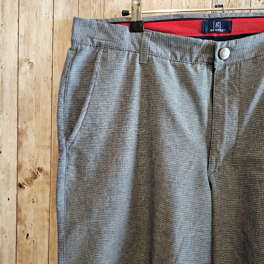 Men's George Shorts Size 34 Gray Blue